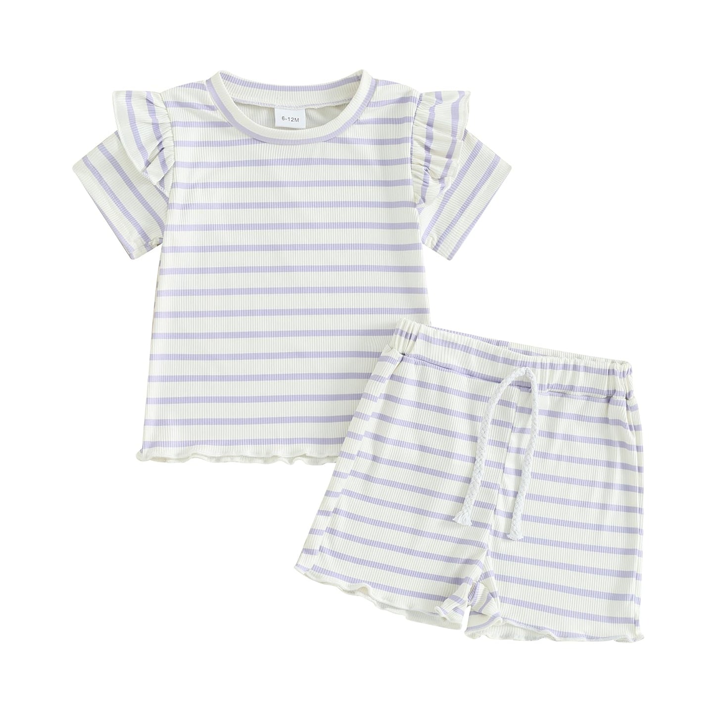 Sweet Violet Waffle Set (2-3T)