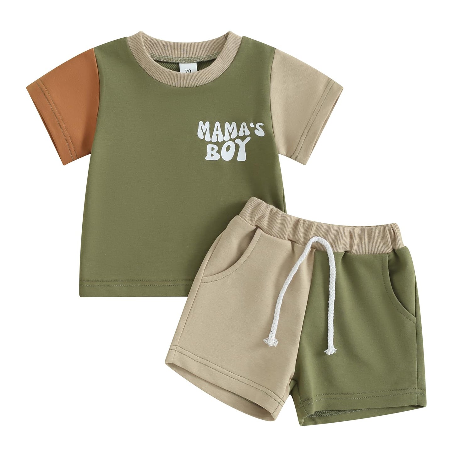 Everyday Mama’s Boy Short Set (18-24m)