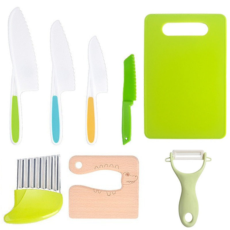 Child-Friendly Kitchen Cutting Set