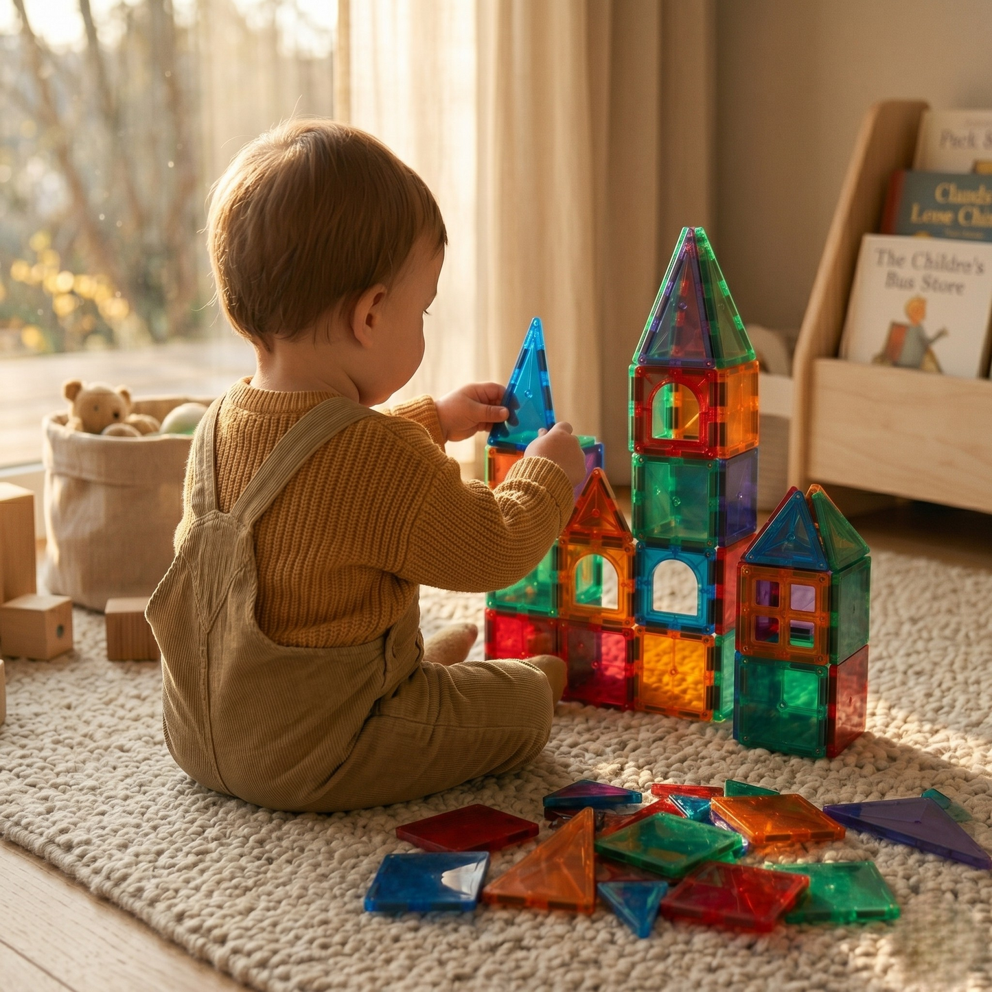 Little Wonders Magnetic Tiles Set