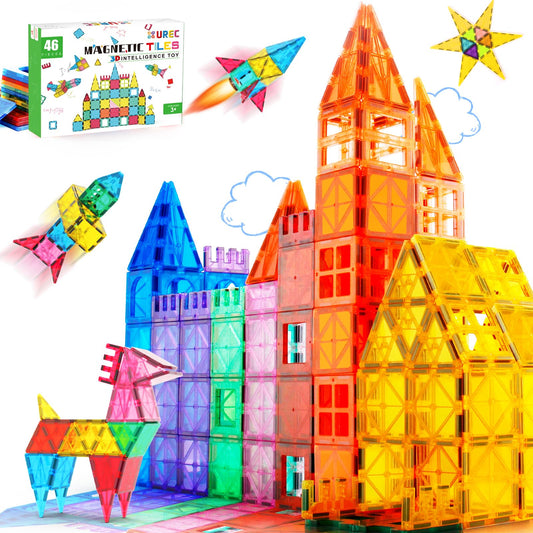 Little Wonders Magnetic Tiles Set