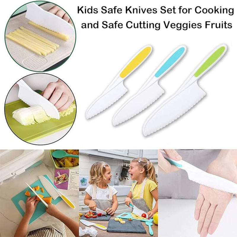 Child-Friendly Kitchen Cutting Set