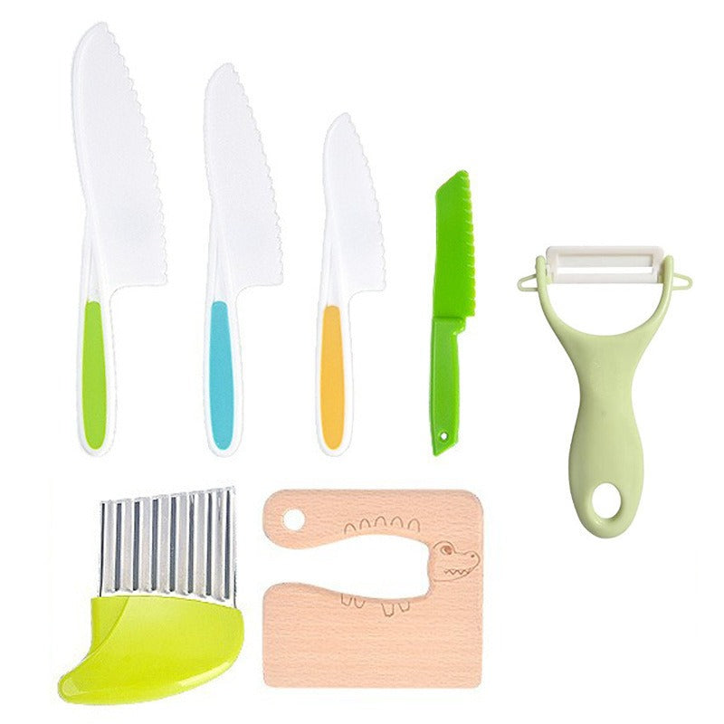 Child-Friendly Kitchen Cutting Set