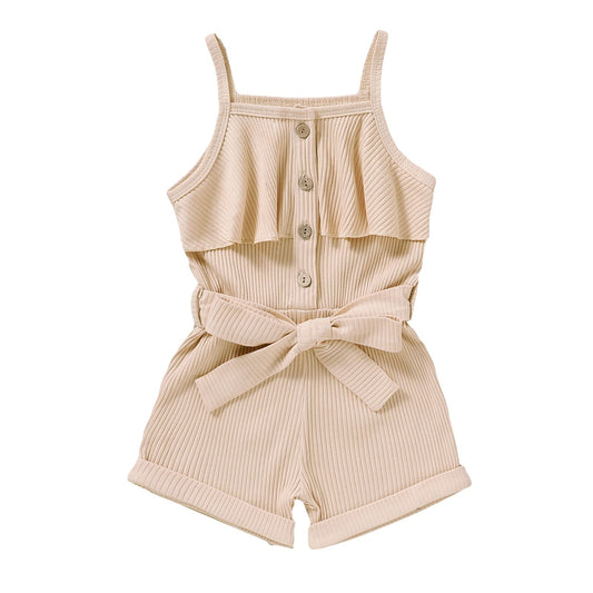 Apricot Sun Romper (4-5t)